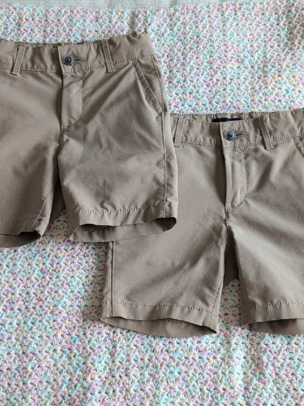 Men's Khaki Shorts - Pack of 2